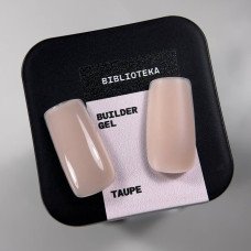 BIBLIOTEKA Builder Gel #08 Taupe Гель холодний бежевий 30ml