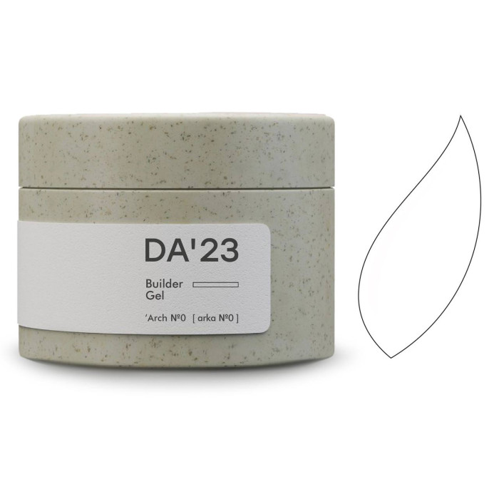 DA'23 Builder Gel ‘Arch #0 Гель арка прозорий 30ml