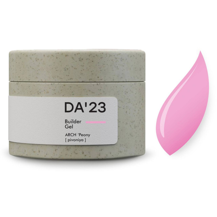 DA'23 Builder Gel 'Arch Peony Гель арка пион 30ml