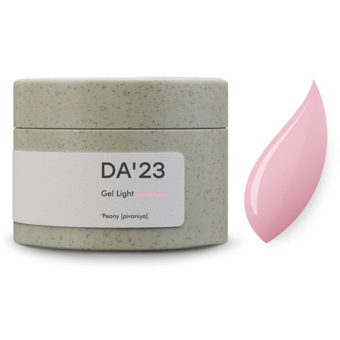 DA'23 Light Gel ‘Peony Гель жидкий пион 30ml