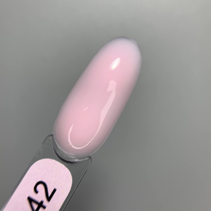 Edlen Builder Gel #42 Butterfly Гель для нарощування молочно-рожевий 15ml