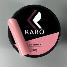Karo Souffle Gel #1 Гель суфле камуфлюючий 30ml