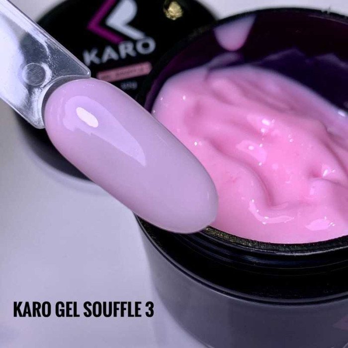 Karo Souffle Gel #3 Гель суфле камуфлюючий 30ml