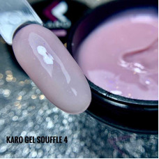 Karo Souffle Gel #4 Гель камуфлирующий суфле 30ml