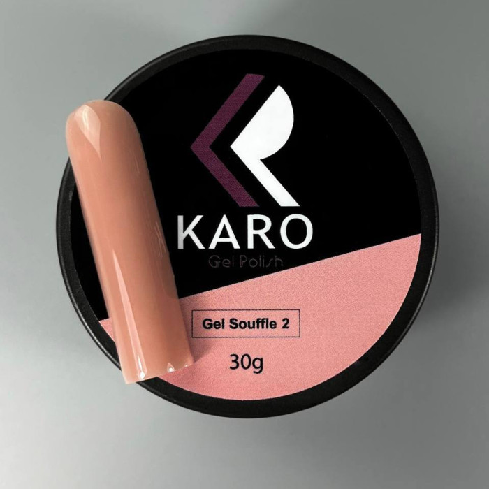 Karo Souffle Gel #2 Гель камуфлирующий суфле 30ml