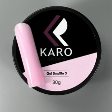 Karo Souffle Gel #3 Гель суфле камуфлюючий 30ml