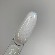 Luna Light Acrygel #72 Гель жидкий молочный с голографической блесткой 13ml