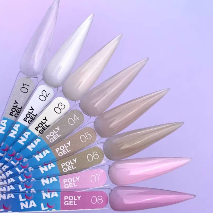 Luna Poly Gel #01 Полігель прозорий 30ml