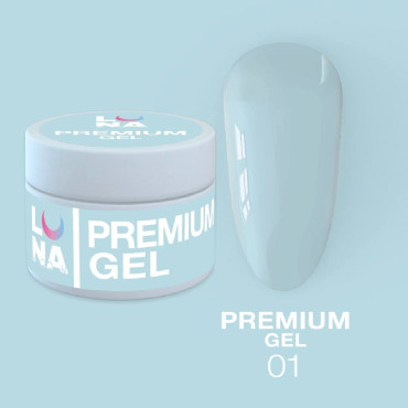 Luna Gel Premium #01 Гель прозорий 30ml