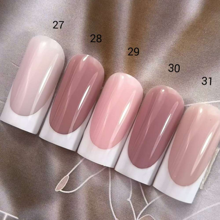 Luna Gel Premium #30 Гель для нарощування коричнево-рожевий 15ml