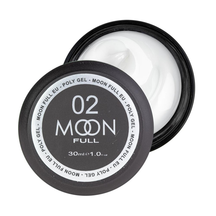 Moon Poly Gel #02 Полигель белый 30ml