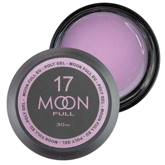 Moon Poly Gel #17 Полигель цветной с шиммером 30ml