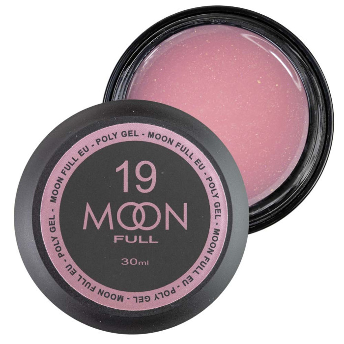 Moon Poly Gel #19 Полигель цветной с шиммером 30ml