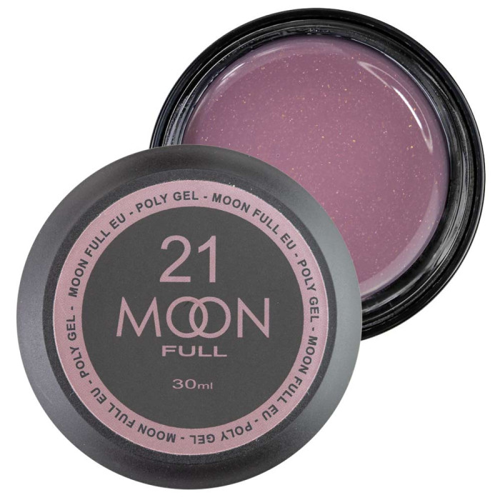 Moon Poly Gel #21 Полигель цветной с шиммером 30ml