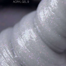 Saga Acryl Gel #09 Акригель цветной с шиммером 13ml