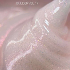 Saga Builder Veil Gel #17 Гель камуфлюючий з шиммером 15ml