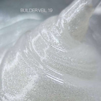 Saga Builder Veil Gel #19 Камуфлирующий гель с шиммером 15ml