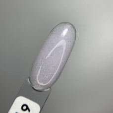 Saga Builder Night Gel #6 Гель для нарощування попільний з блискітками 15ml