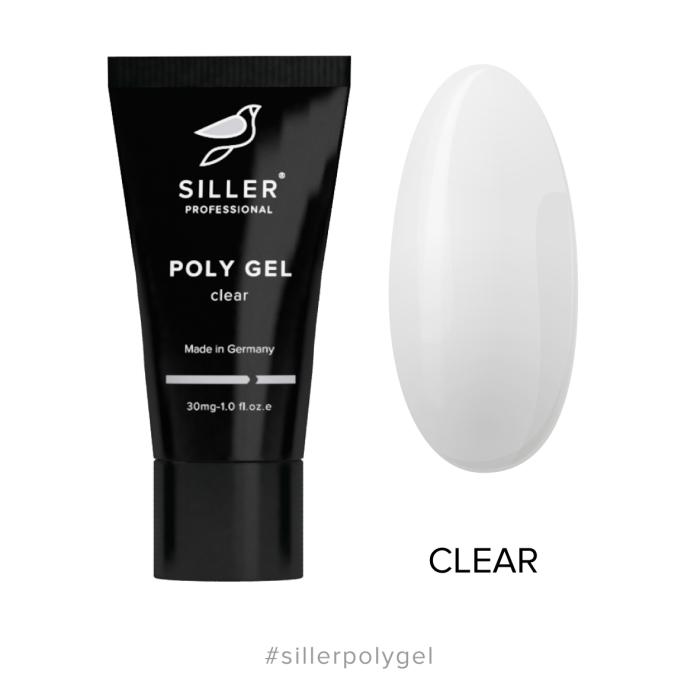 Siller Poly Gel Clear Полігель прозорий 30ml