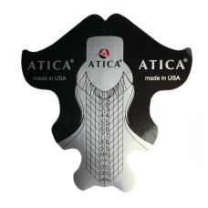Нижние формы для наращивания на основе металлической фольги Atica 500шт