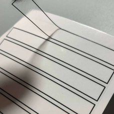 Наклейки на типсы прозрачные виниловые 100шт