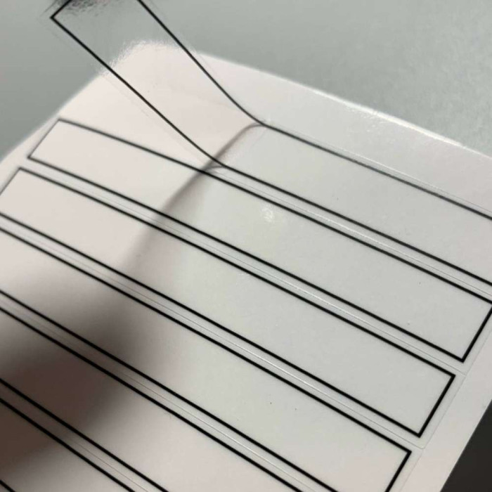 Наклейки на типсы прозрачные виниловые 100шт