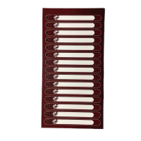 Наклейки на типсы бургунди 150шт.