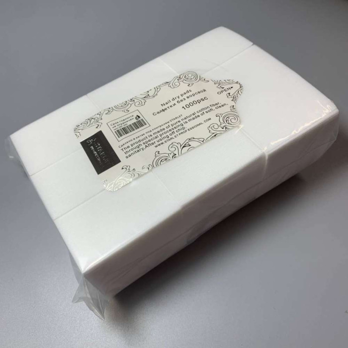 Безворсовые салфетки Starlet (белые)