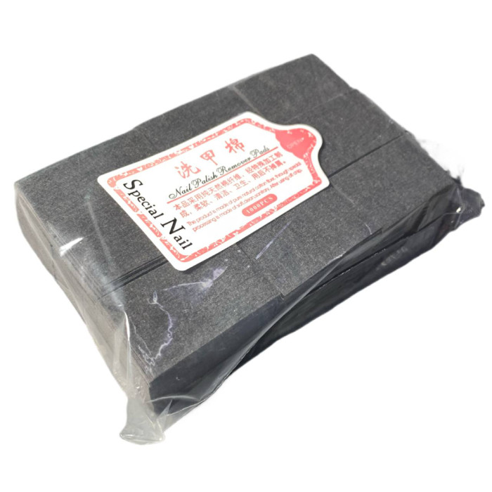 Безворсовые салфетки Special Nail черные