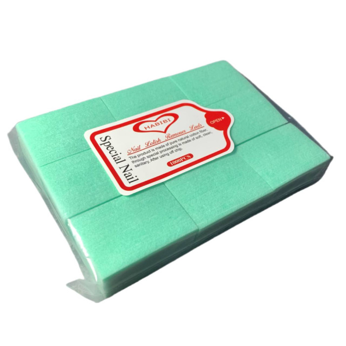 Безворсовые салфетки Special Nail зеленые