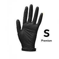 Перчатки нитриловые S Черные 5г 100шт Medicom