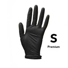 Перчатки нитриловые S Черные 5г 100шт Medicom