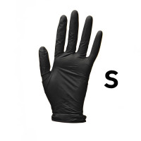 Перчатки нитриловые S Черные 100шт Medicom