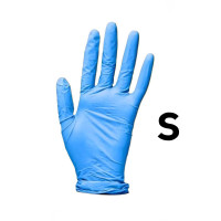 Рукавички нітрилові S Сині 100 шт Medicom