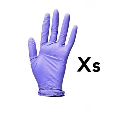 Перчатки нитриловые XS Фиолетовые 100шт Medicom Medicom 100шт Medicom