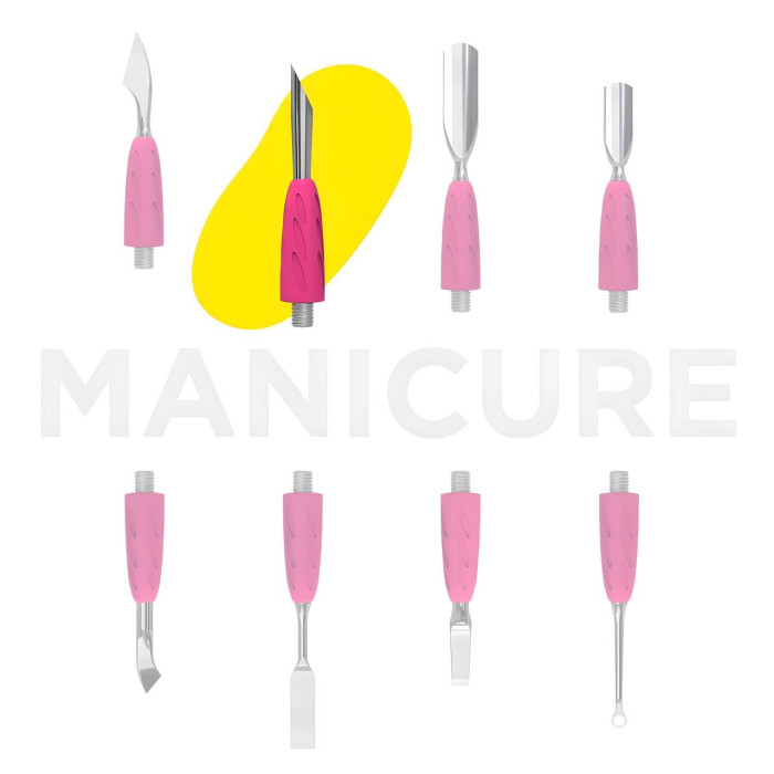 Змінна частина лопатки Staleks Combo Uniq 12 Пушер скошений