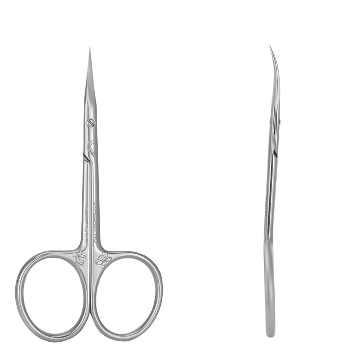 Ножницы профессиональные для кутикулы Staleks Exclusive 20/2 Magnolia 24,5mm