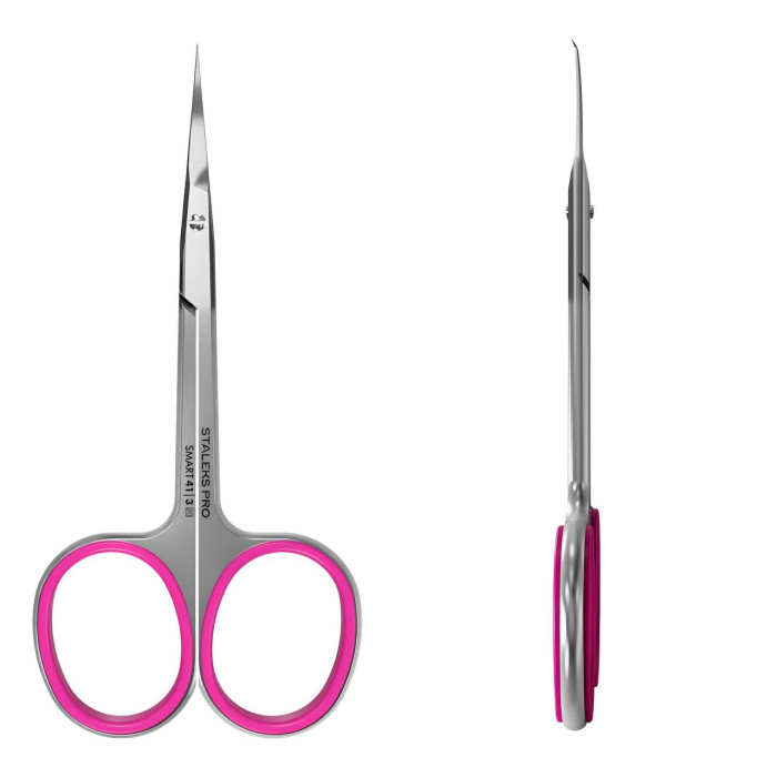 Ножницы для кутикулы с крючком Staleks Smart 41/3 25mm