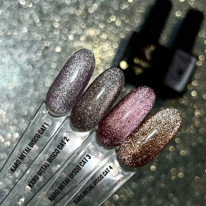 Karo Metal Disco Cat 1 Гель-лак кошка 10ml