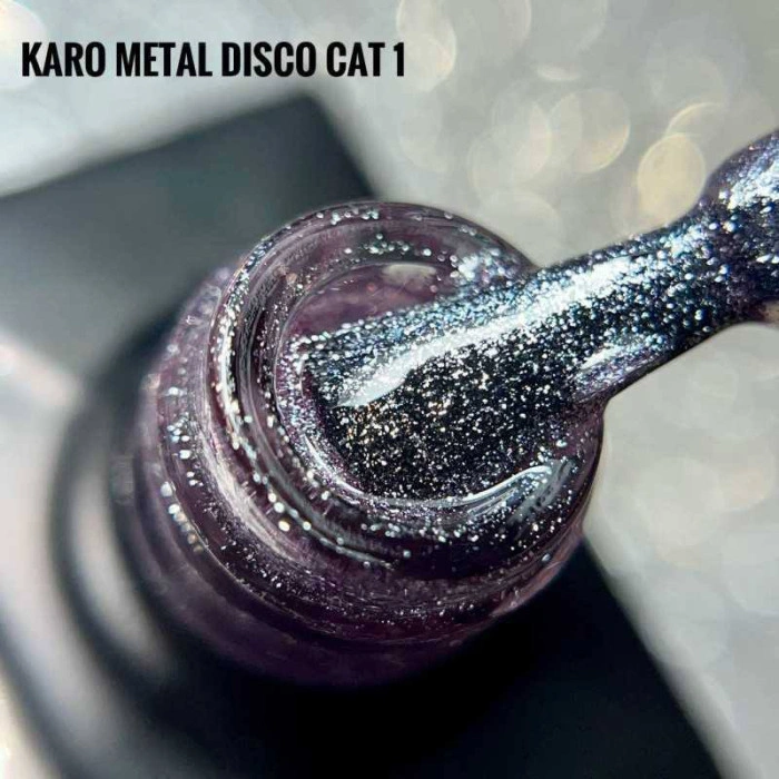Karo Metal Disco Cat 1 Гель-лак кошка 10ml