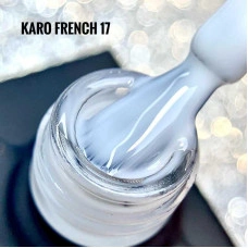 Karo French #17 Гель-лак полупрозрачный камуфлирующий 8ml