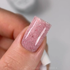Saga Sugar Base #4 База з блискітками 10ml
