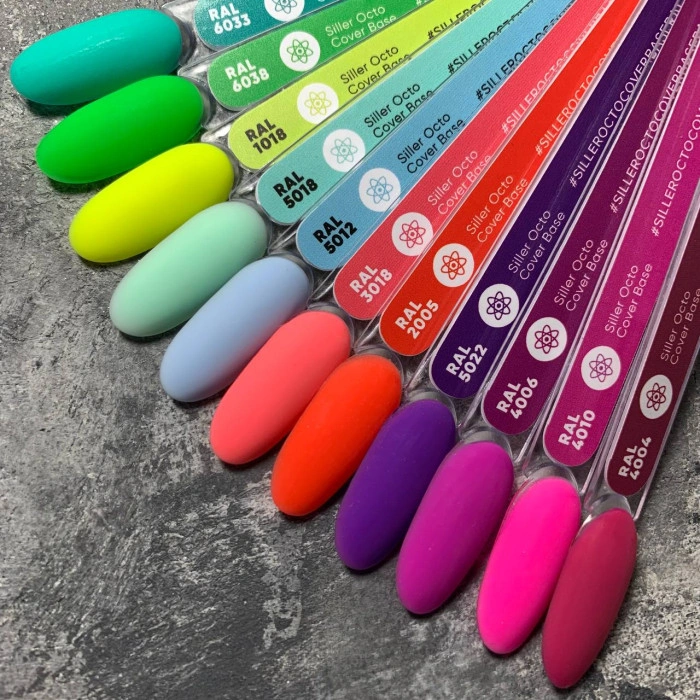 Siller Octo Cover Neon #4006  База кольорова 8ml