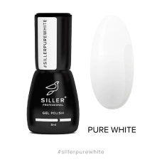 Siller Pure White Гель-лак белый 8ml
