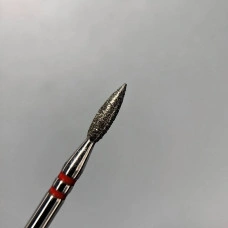 Алмазная фреза Пламя 023 красное 8mm P872f023 Nisima