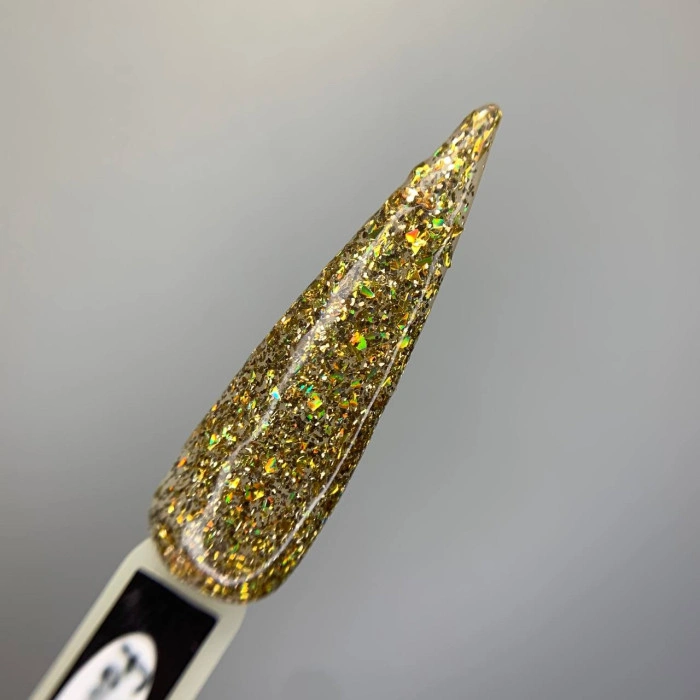 Saga Foil Gel #3 Гель глиттер с поталью 8ml