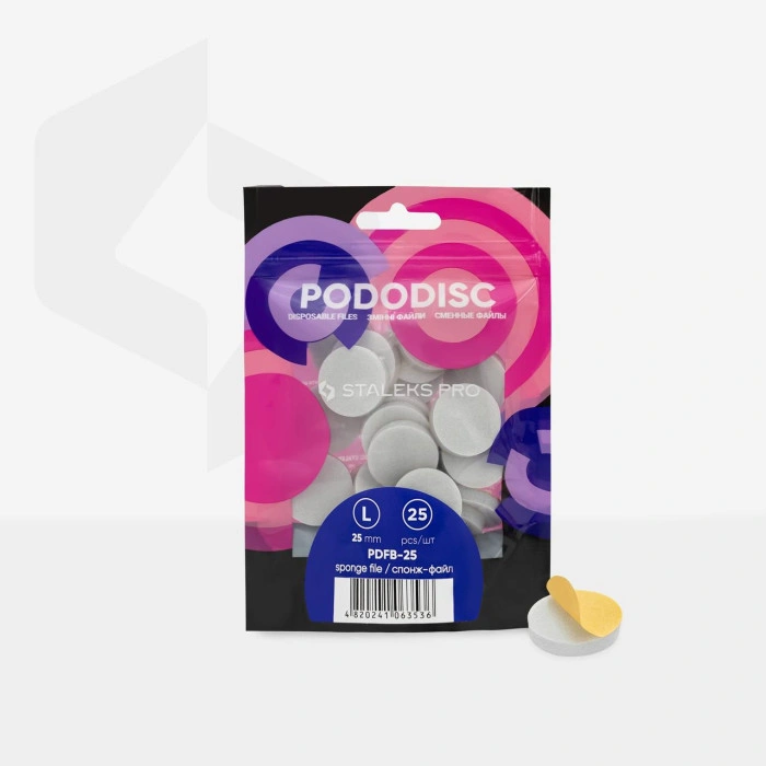 Staleks Pododisc L Спонж-файл для педикюрного диска 25mm 25шт