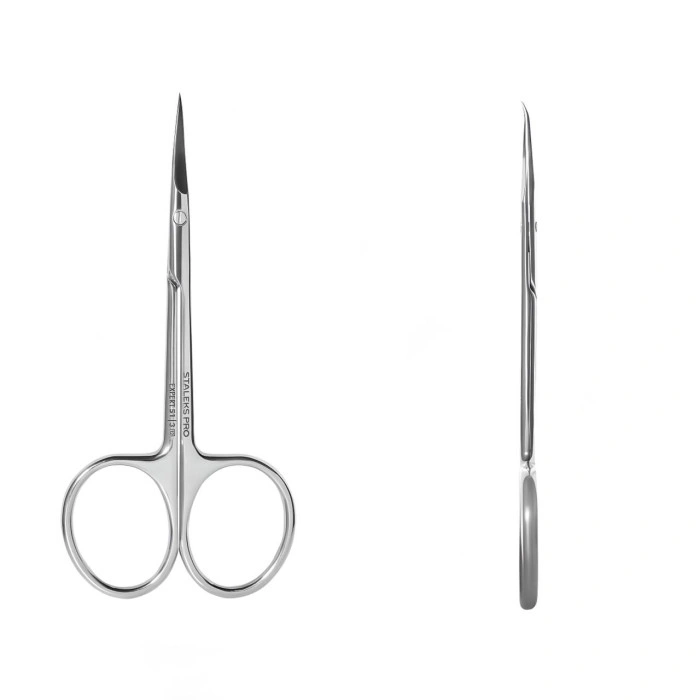 Ножиці для кутикули з гачком Staleks Expert 51/3 23mm